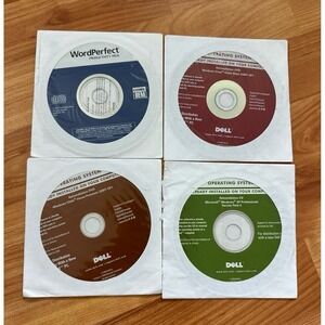 Dell Reinstallation and Word Perfect‎ Pack DVDS